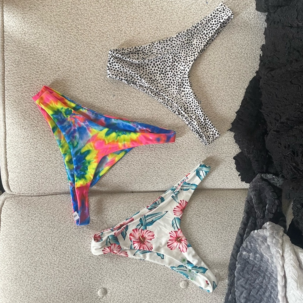 SHEIN high leg bikini bottoms XL (12)